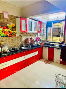 Kitchen Image of 1600 Sq.ft 3 BHK Apartment / Flat for sale in Dombivli East Thane for Rs. 9440000