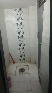 Bathroom Image of 750 Sq.ft 1 BHK Builder Floor for rent in Silicon City Sector K, Rau Indore for Rs. 9000