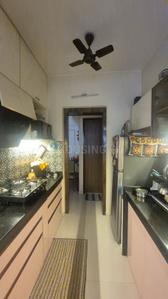 Kitchen Image of 446 Sq.ft 1 BHK Apartment / Flat for sale in Lodha Amara, Kolshet Thane for Rs. 8250000