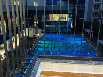 Balcony Image of 500 Sq.ft 1 RK Apartment / Flat for rent in L And T Raintree Boulevard, Sahakara Nagar Bengaluru for Rs. 40000