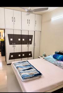 Bedroom Image of 650 Sq.ft 1 BHK Apartment / Flat for rent in Salisbury Park Pune for Rs. 30000