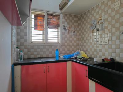 Kitchen Image of 500 Sq.ft 1 BHK Independent House for rent in Bellandur Bengaluru for Rs. 15000