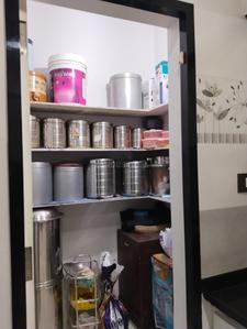 Kitchen Image of 1719 Sq.ft 3 BHK Apartment / Flat for sale in Aaryan Vandematram Hills, Gota Ahmedabad for Rs. 9300000