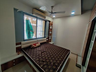 Bedroom Image of 666 Sq.ft 1 BHK Apartment / Flat for rent in Kalp Capitol Flora And Capitol Icon, Sargasan Gandhinagar for Rs. 20500