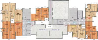 Image of 475 Sq.ft 1 BHK Apartment / Flat for sale in Haware Amara, Vikhroli East, Mumbai for Rs. 7500000