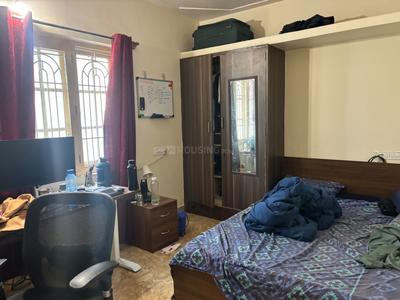 Bedroom Image of 1210 Sq.ft 2 BHK Builder Floor for rent in Murugeshpalya Bengaluru for Rs. 32000