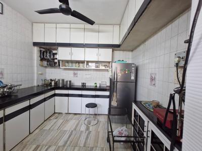 Kitchen Image of 1150 Sq.ft 3 BHK Apartment / Flat for rent in Neelkanth Valley, Ghatkopar East Mumbai for Rs. 124000