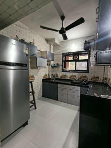 Kitchen Image of 595 Sq.ft 1 BHK Apartment / Flat for rent in Borivali West Mumbai for Rs. 34500