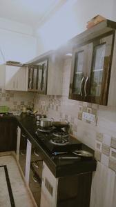 Kitchen Image of 1230 Sq.ft 2.5 BHK Builder Floor for rent in Ekta Nagar Lucknow for Rs. 12000