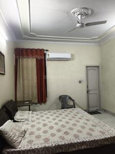 Bedroom Image of 700 Sq.ft 1 BHK Builder Floor for rent in Vaishali Nagar Jaipur for Rs. 18000