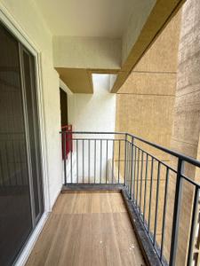 Balcony Image of 429 Sq.ft 1 BHK Apartment / Flat for rent in Godrej Parkridge, Manjari Khurd Pune for Rs. 23000