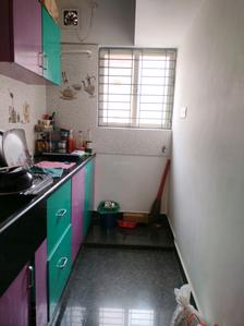 Kitchen Image of 700 Sq.ft 2 BHK Builder Floor for rent in Munnekollal Bengaluru for Rs. 27000