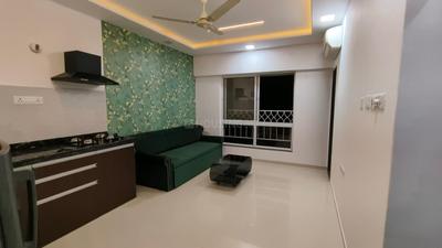 Kitchen Image of 450 Sq.ft 1 RK Apartment / Flat for rent in Gera World Of Joy, Upper Kharadi Pune for Rs. 26000