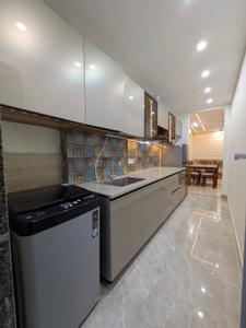 Kitchen Image of 1800 Sq.ft 3 BHK Builder Floor for rent in Sector 14 Gurgaon for Rs. 65000