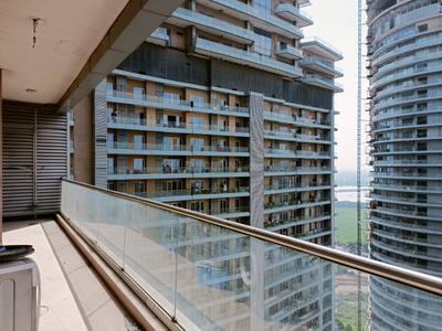 Balcony Image of 1380 Sq.ft 2 BHK Apartment / Flat for rent in Supertech Supernova, Sector 94 Noida for Rs. 53400