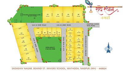 Floor Plan Image of 1550 Sq.ft Residential Plot / Land for sale in Kharbi Nagpur for Rs. 12400000