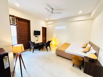 Hall Image of 900 Sq.ft 1 RK Apartment / Flat for rent in Sector 50 Gurgaon for Rs. 20000