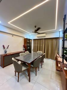 Hall Image of 4200 Sq.ft 4 BHK Apartment / Flat for rent in Paarijat Eclat, Iscon Ambli Road Ahmedabad for Rs. 95000