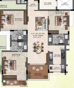 BHK 1618 Sqft Flat for sale at Mylapore, Chennai South