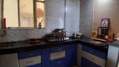 Kitchen Image of 750 Sq.ft 1.5 BHK Apartment / Flat for sale in Goel Amrut Ganga, Anand Nagar, Sinhagad Road Pune for Rs. 7800000