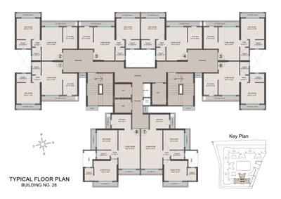Image of 520 Sq.ft 1 BHK Apartment / Flat for sale in Mayfair Virar Gardens Phase 2, Virar West, Virar for Rs. 3200000