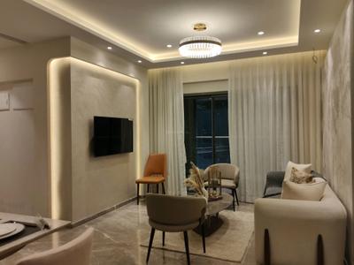 Living Room Image of 1200 Sq.ft 3 BHK Apartment / Flat for sale in Runwal Eirene, Thane West Thane for Rs. 22500000