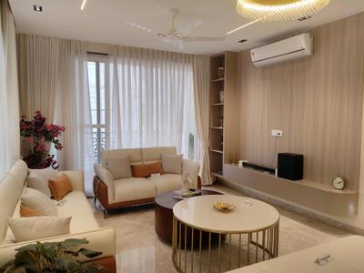 Living Room Image of 2102 Sq.ft 3 BHK Builder Floor for rent in DLF Phase 3 Gurgaon for Rs. 92000