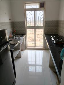 Kitchen Image of 500 Sq.ft 1 BHK Apartment / Flat for rent in Lodha Upper Thane, Bhiwandi Thane for Rs. 15000