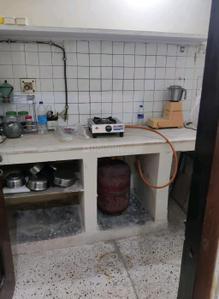 Kitchen Image of 350 Sq.ft 1 BHK Apartment / Flat for rent in Sector 9 Rohini New Delhi for Rs. 25000