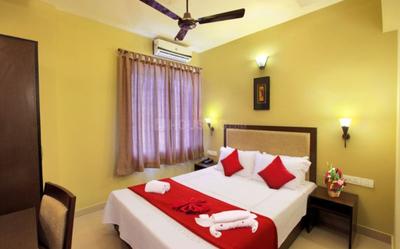 Bedroom Image of 500 Sq.ft 1 BHK Apartment / Flat for sale in Shwas Alpine Suites, Aduvathuruthu Aluva for Rs. 1400000