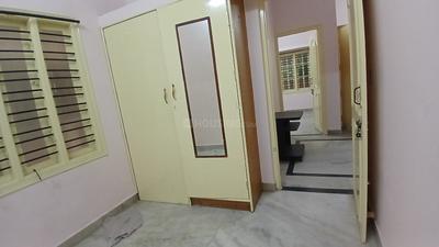 Bedroom Image of 720 Sq.ft 2 BHK Builder Floor for rent in HSR Layout Bengaluru for Rs. 20000