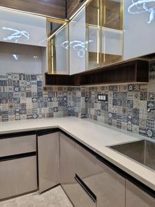 Kitchen Image of 400 Sq.ft 1 BHK Apartment / Flat for sale in Dwarka Mor New Delhi for Rs. 2500000