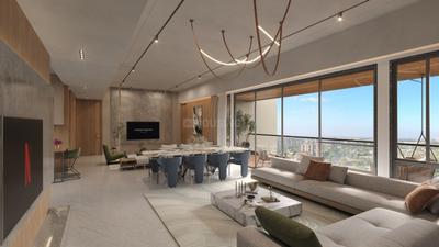 Hall Image of 4550 Sq.ft 4 BHK Apartment / Flat for sale in Times Trinity, Thaltej Ahmedabad for Rs. 39000000