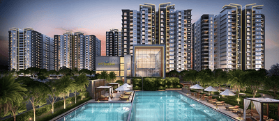 Image of 1217 Sq.ft 2 BHK Apartment / Flat for sale in NCC Ivy Towers, Kovilambakkam, Chennai for Rs. 12200000