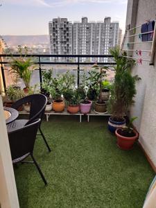 Balcony Image of 1200 Sq.ft 3 BHK Apartment / Flat for sale in VTP Urban Nest Phase 1, Pisoli Pune for Rs. 8500000