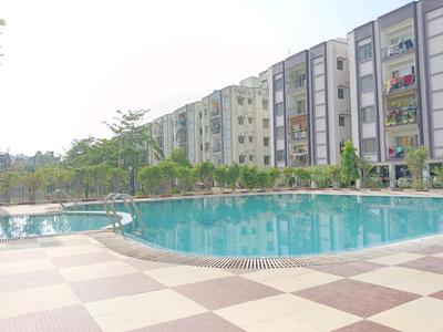 Swimming Pool Image of 1256 Sq.ft 3 BHK Apartment / Flat for sale in Bengal Abasan Urban Sabujayan, Jagatipota Kolkata for Rs. 10500000