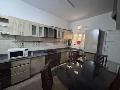 Kitchen Image of 1400 Sq.ft 3 BHK Independent House for rent in HSR Layout Bengaluru for Rs. 80000