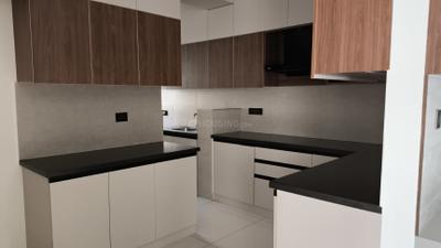 Kitchen Image of 1200 Sq.ft 2 BHK Apartment / Flat for rent in Keya Spring, Arakere Bengaluru for Rs. 50000