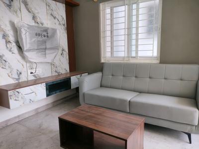 Living Room Image of 680 Sq.ft 1 BHK Apartment / Flat for rent in Chikkakannalli Bengaluru for Rs. 26000