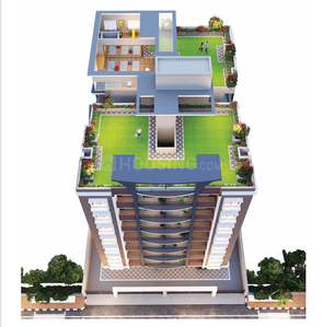 Image of 1500 Sq.ft 3 BHK Apartment / Flat for sale in Laxminagar, Nagpur for Rs. 16500000