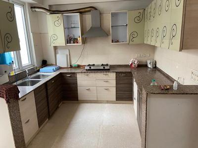 Kitchen Image of 583 Sq.ft 1 BHK Independent House for rent in Radhika Properties Radhika Floors 4, Lajpat Nagar New Delhi for Rs. 25100