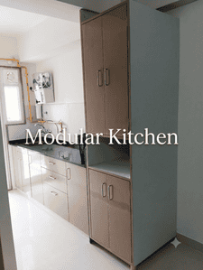 Kitchen Image of 650 Sq.ft 2 BHK Apartment / Flat for rent in Nav Anantam, Instrumentation Limited Colony Kota for Rs. 22000