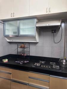 Kitchen Image of 1031 Sq.ft 3 BHK Apartment / Flat for rent in Naiknavare Clarion Park, Aundh Pune for Rs. 60000