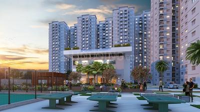 Image of 1156 Sq.ft 3 BHK Apartment / Flat for sale in Shriram 122 West, Porur, Chennai for Rs. 8700000