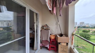 Balcony Image of 1300 Sq.ft 2 BHK Apartment / Flat for rent in Paramount Hill County, Kondapur Hyderabad for Rs. 40000