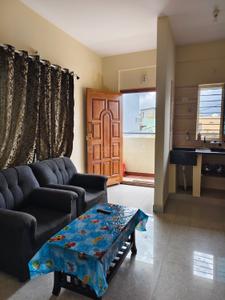Hall Image of 550 Sq.ft 1 BHK Independent House for rent in Halasuru Bengaluru for Rs. 20000