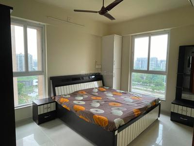 Bedroom Image of 1260 Sq.ft 2 BHK Apartment / Flat for rent in Pacifica Reflections, Vaishno Devi Circle Ahmedabad for Rs. 40000