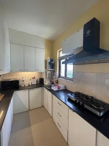 Kitchen Image of 2404 Sq.ft 3 BHK Duplex for rent in Ambuja Upohar Luxury Gold, Pancha Sayar Kolkata for Rs. 65000