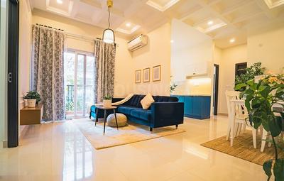 Living Room Image of 1295 Sq.ft 3 BHK Apartment / Flat for sale in Shriram Sapphire , Electronic City Bengaluru for Rs. 13000000