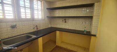 Kitchen Image of 522 Sq.ft 1 BHK Independent House for rent in Murugeshpalya Bengaluru for Rs. 15000